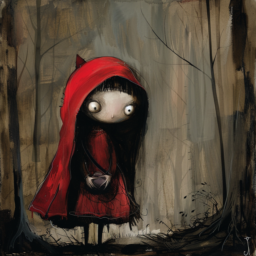 Little Red Riding Hood Tim Burton