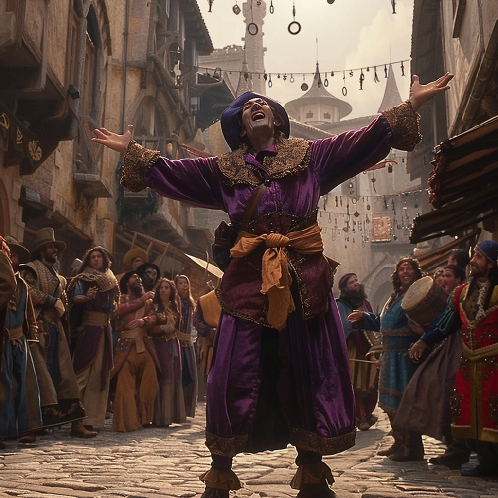 Live-Action Clopin Scene