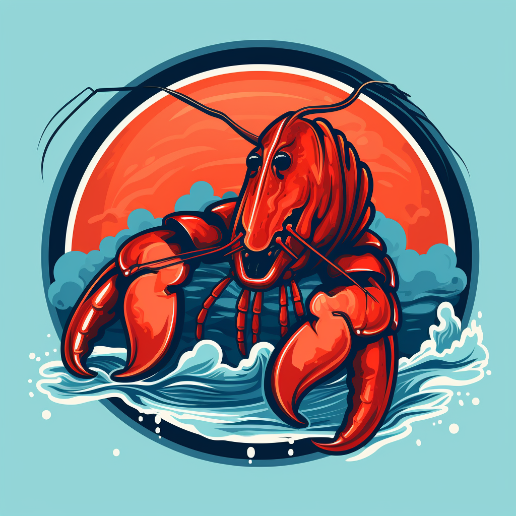 Lobster Vector Logo Image