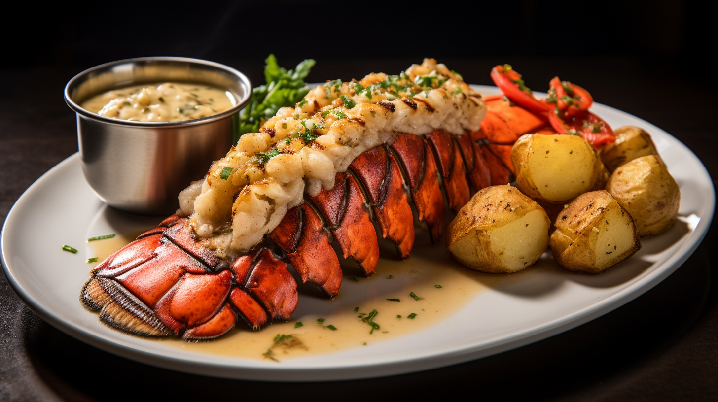 Lobster tail in nutty brown butter