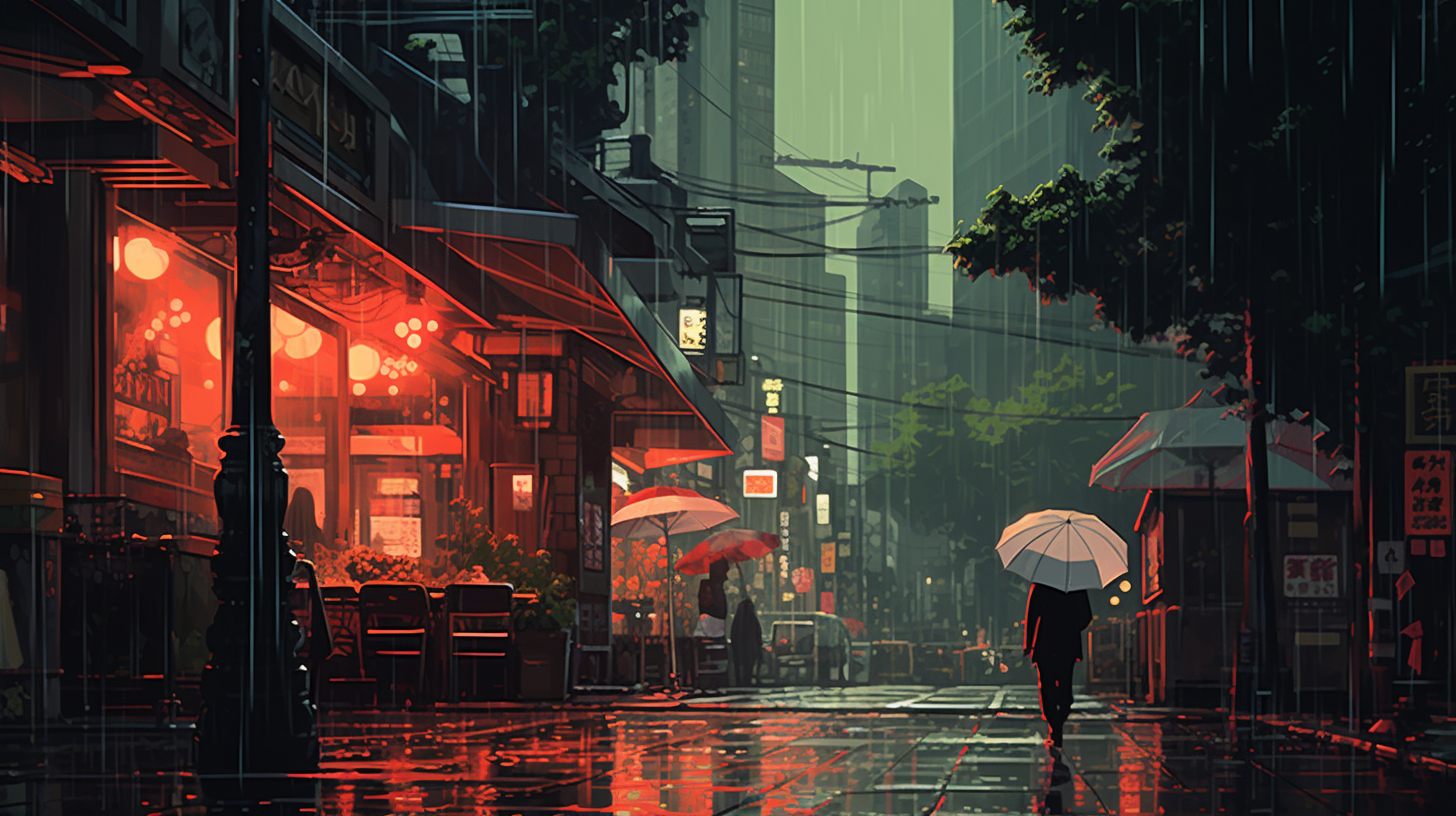 Lofi Rainy - Relaxing Music for a Cozy Atmosphere