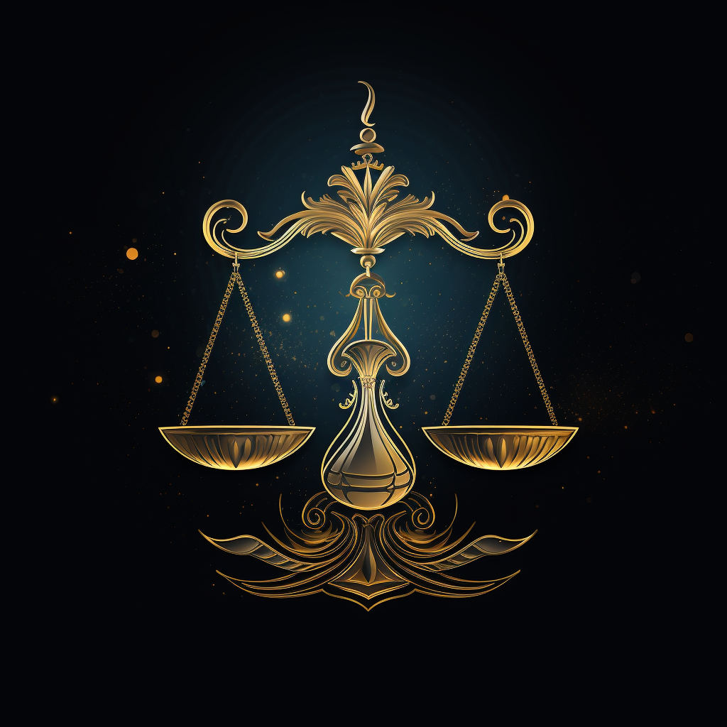 Justice symbol of the law