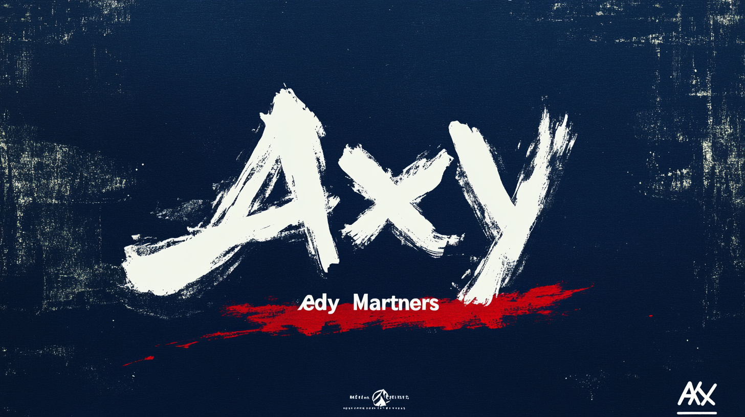 Axy Media Partners Logo Design