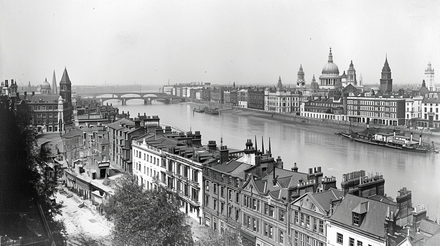 Vintage London in 1850s Era