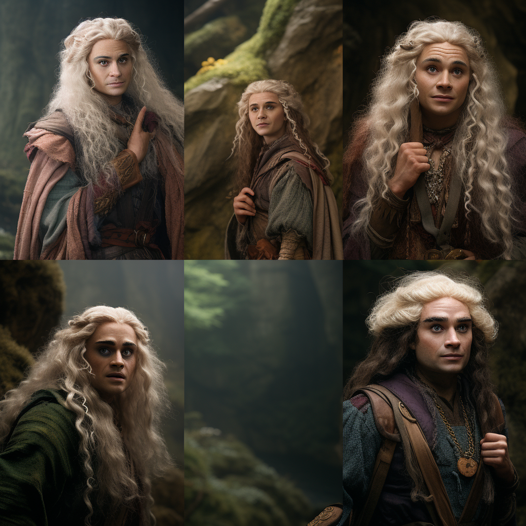 Stills of Drag Queen Cast in Lord of the Rings