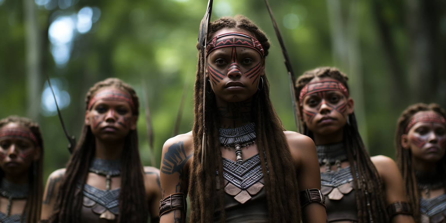 Women warriors of the lost tribe