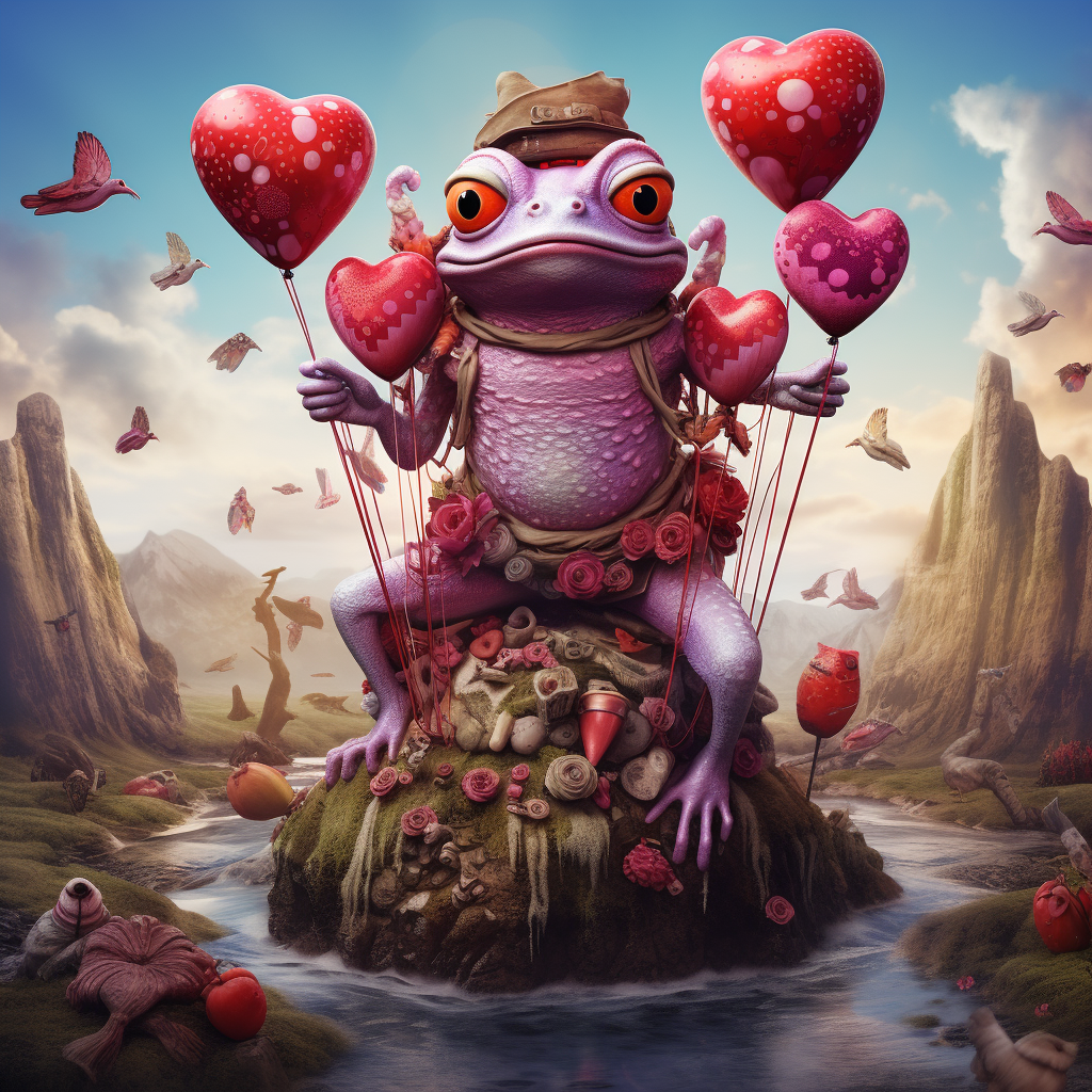 Love Land Frog Picture