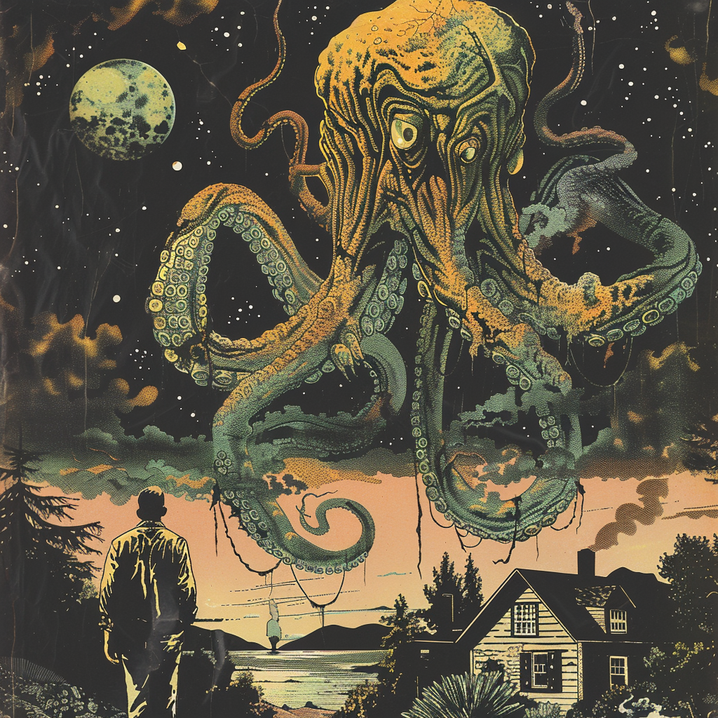 Lovecraft Snakecore Nostalgia 70s Style