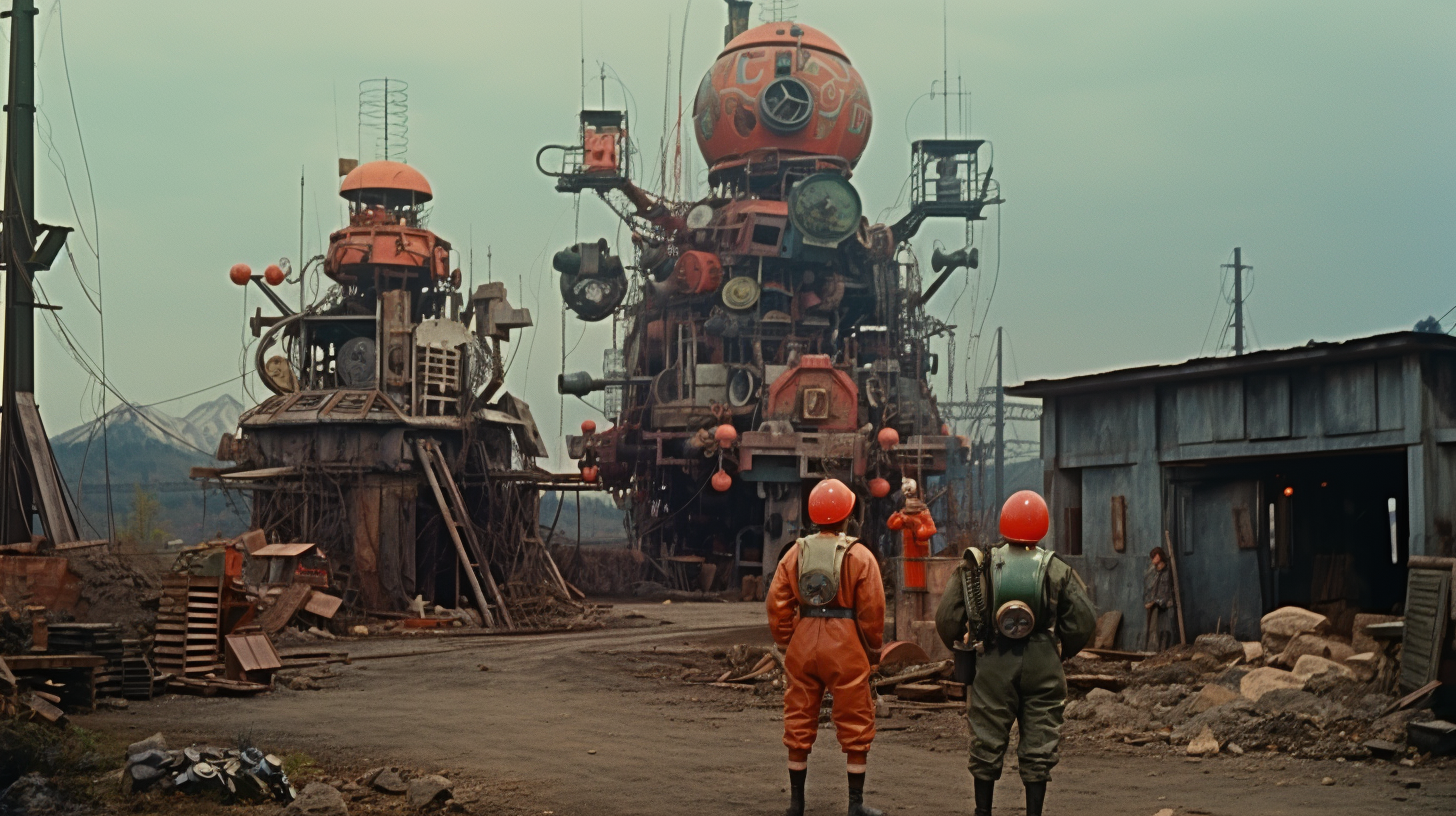 Screenshot of 1960s Post-Apocalyptic TV Show