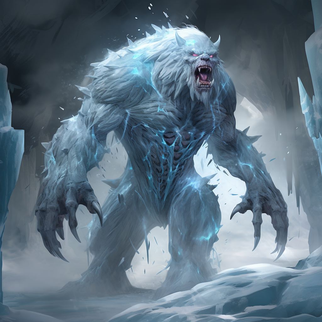 Cold-damage creature with ice powers