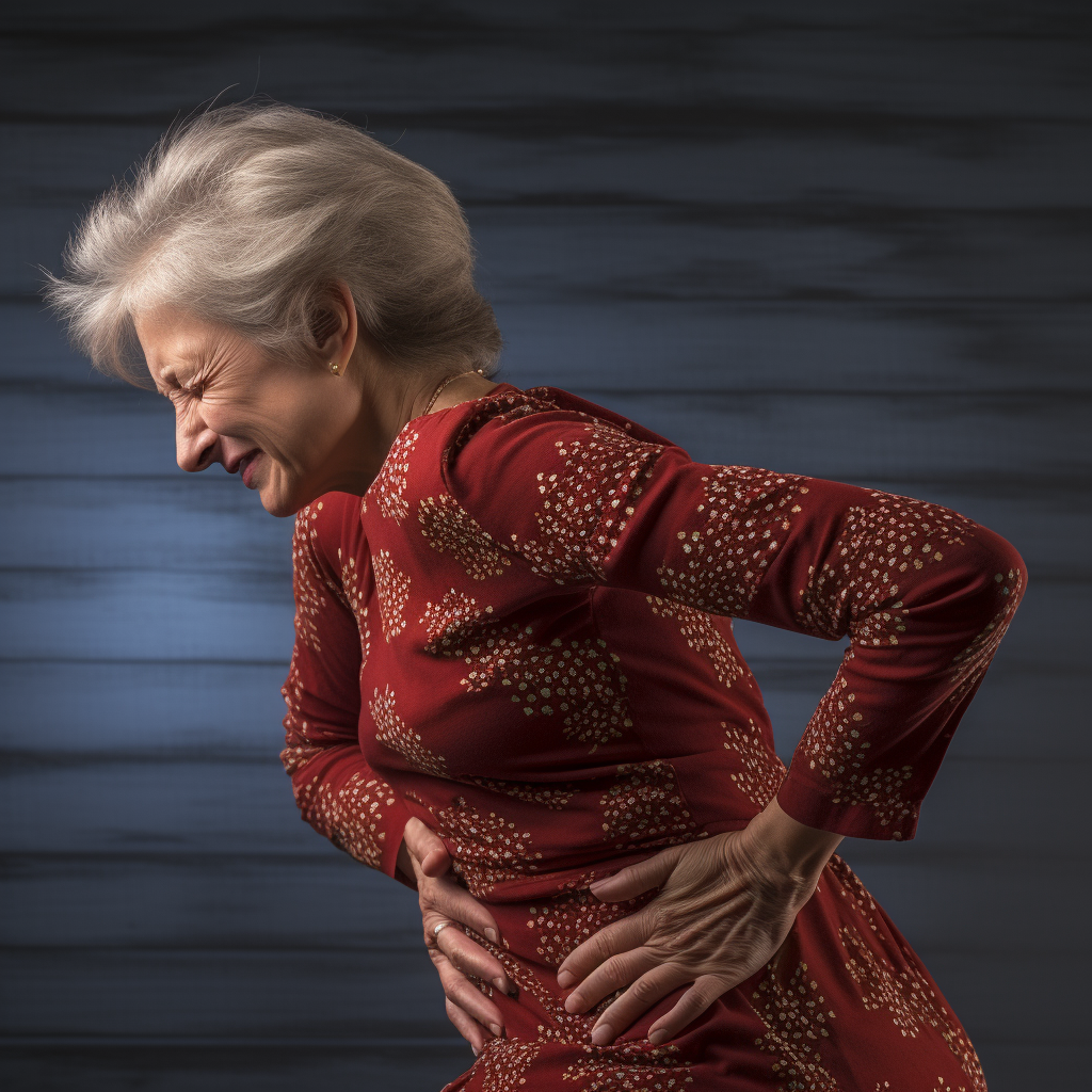 Woman with Low Back Pain