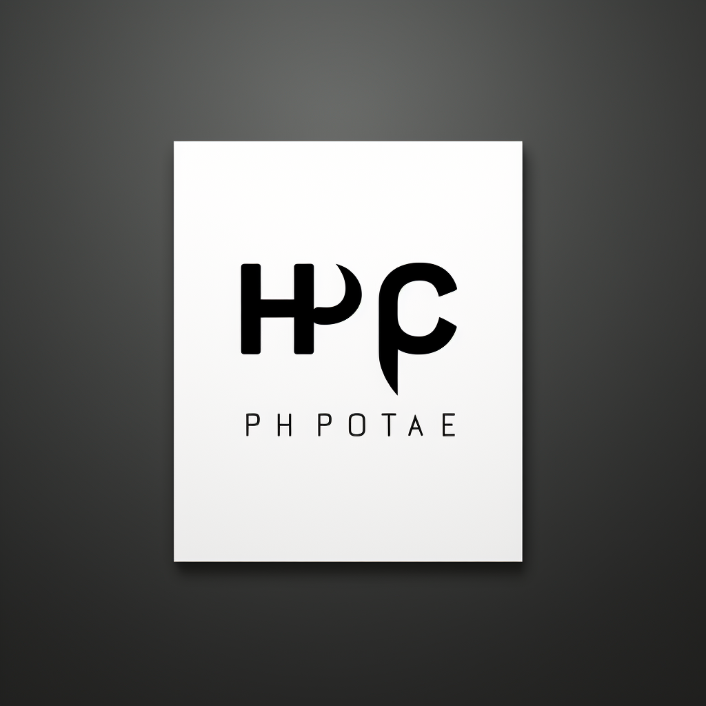 Simple Logo with HCP Letters