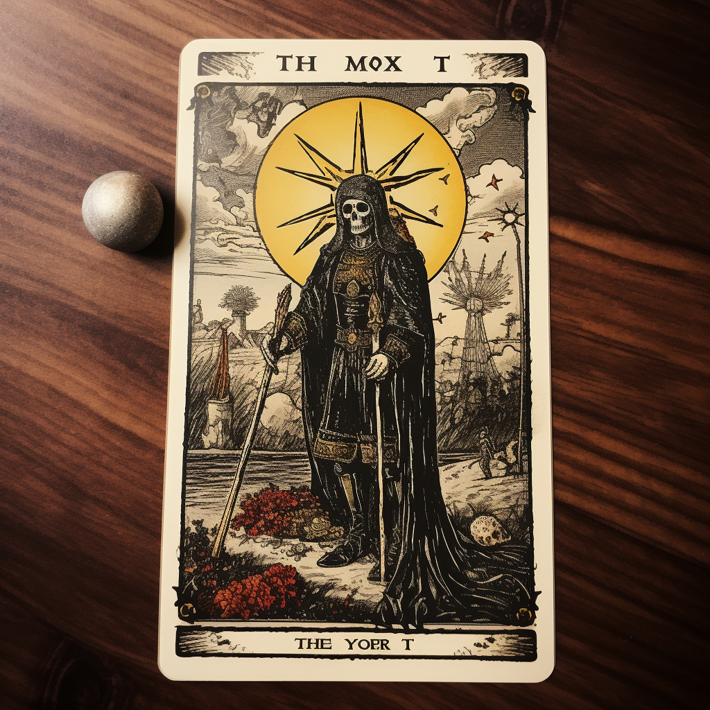 Tarot Card Symbolizing Death