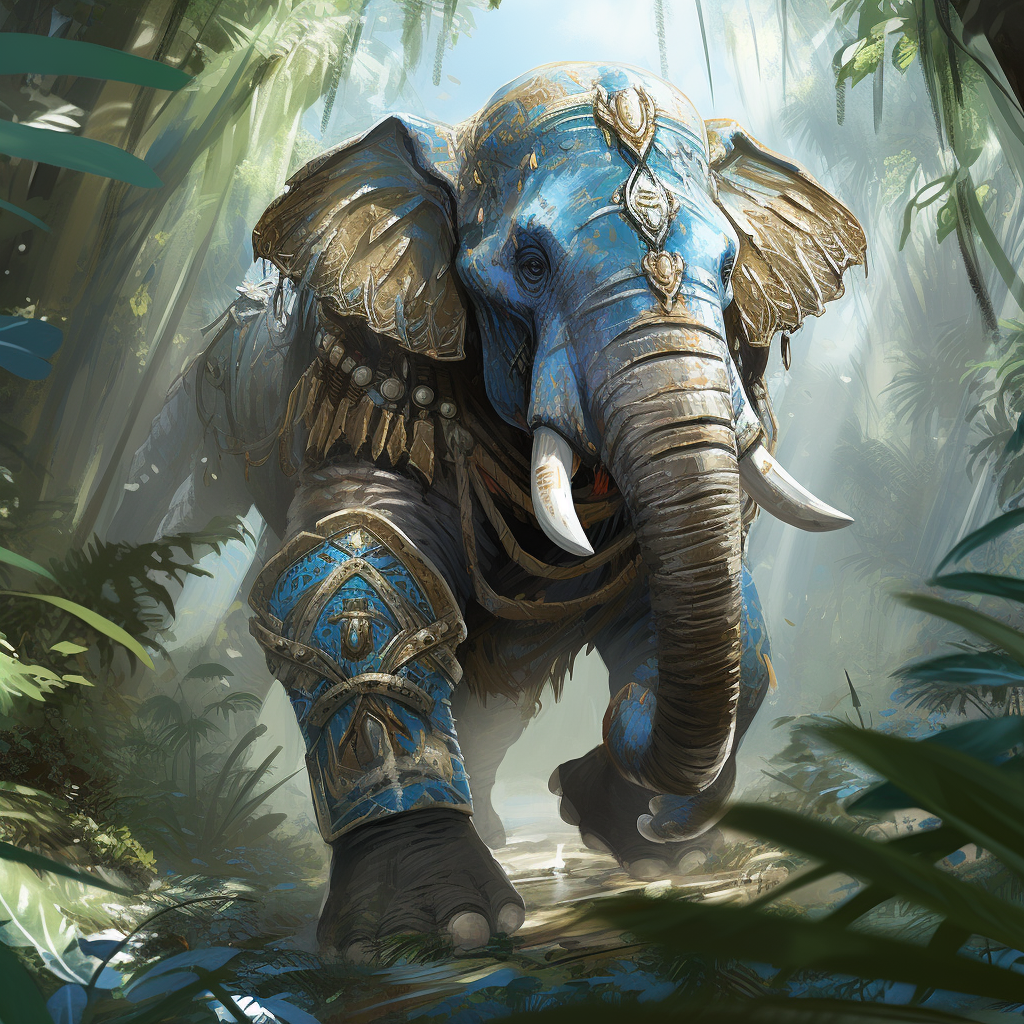 Loxodon Warrior in Jungle