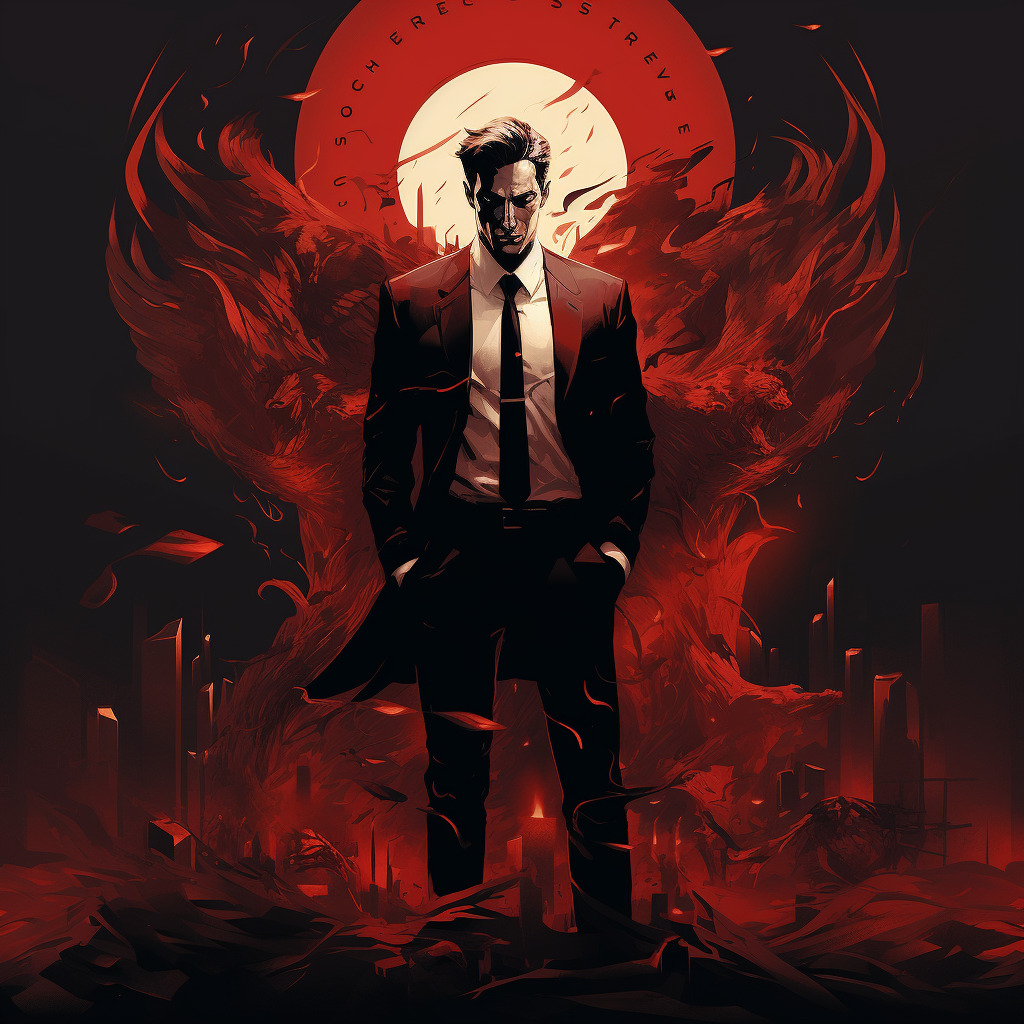 Stunning Lucifer Artwork Neo Noir