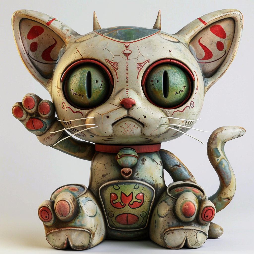 Cute Lucky Cat Mascot