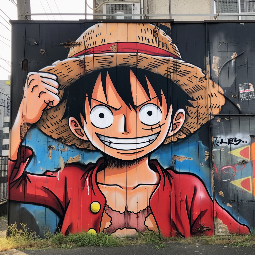 Luffy in Streetwear