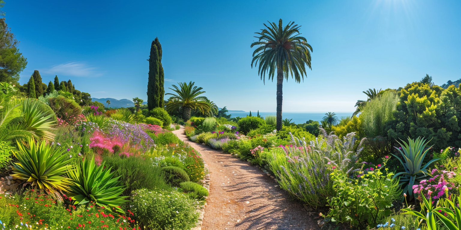 Lush Garden Villa France