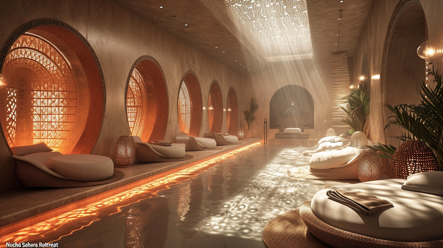 Luxurious Spa Room Nuzha Retreat