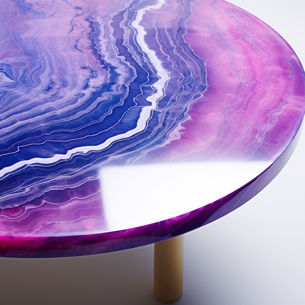 Luxurious Table Surface with Quartz Slab