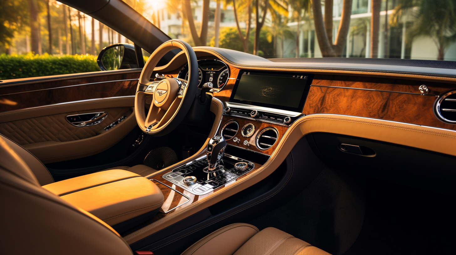 Luxury Bentley with Natural Lighting