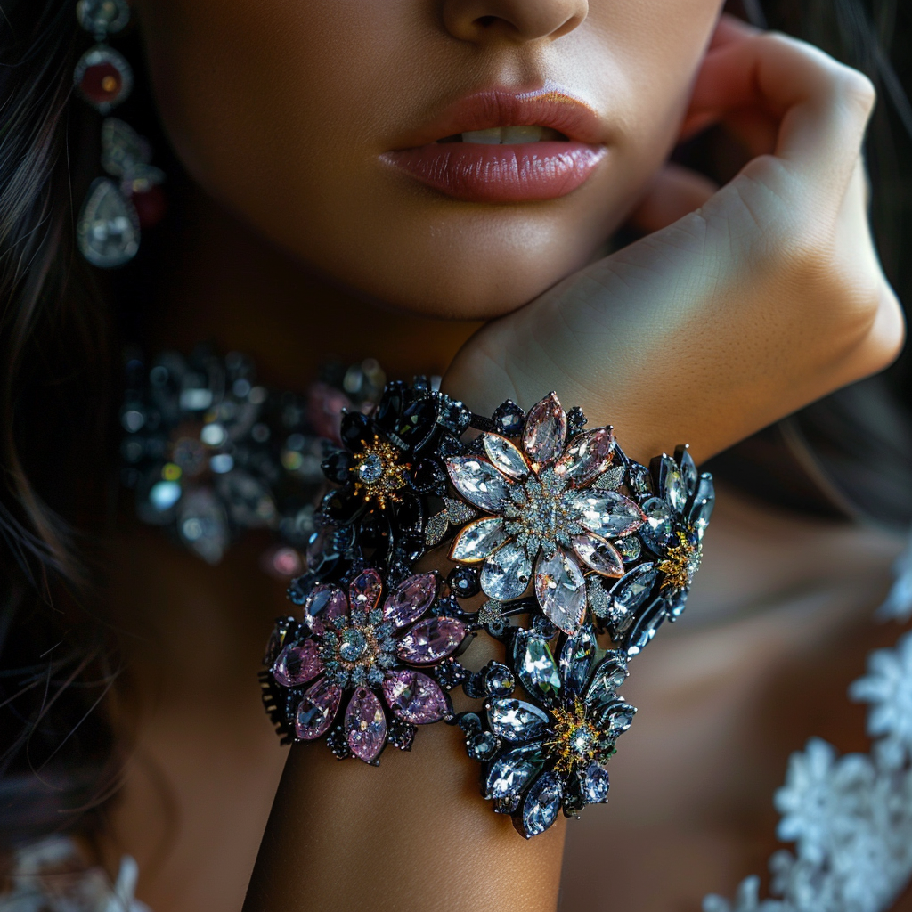 elegant luxury bracelets photo