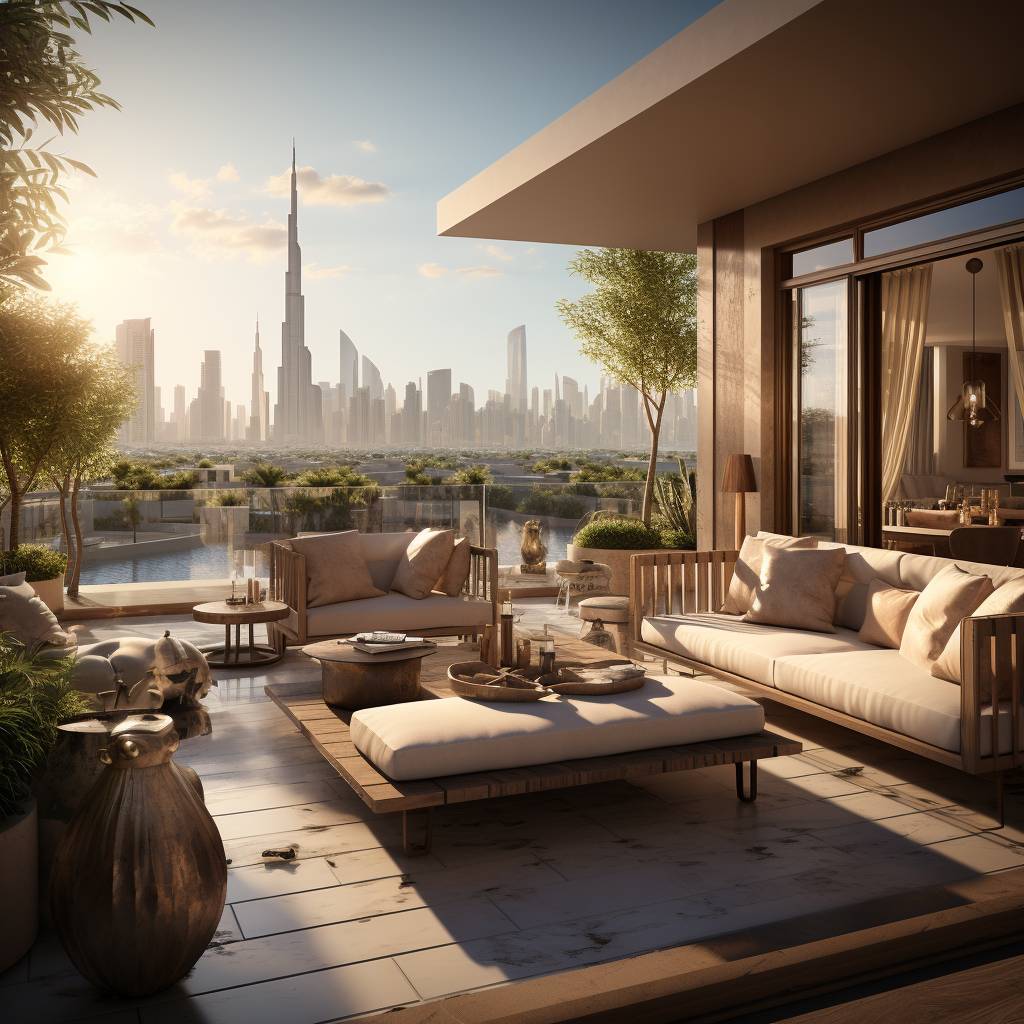 Infinitely luxurious Dubai villa with breathtaking views