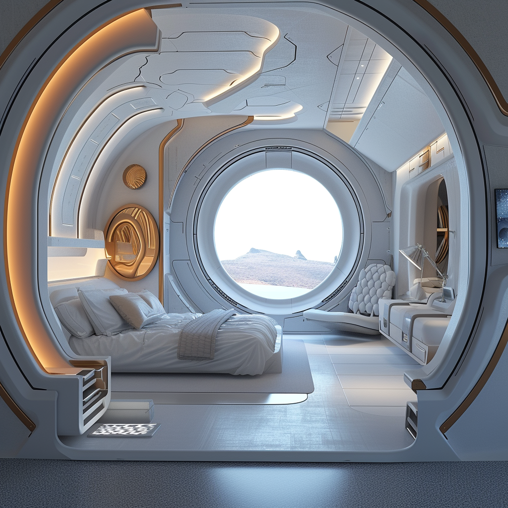 Luxury home spacecraft concept