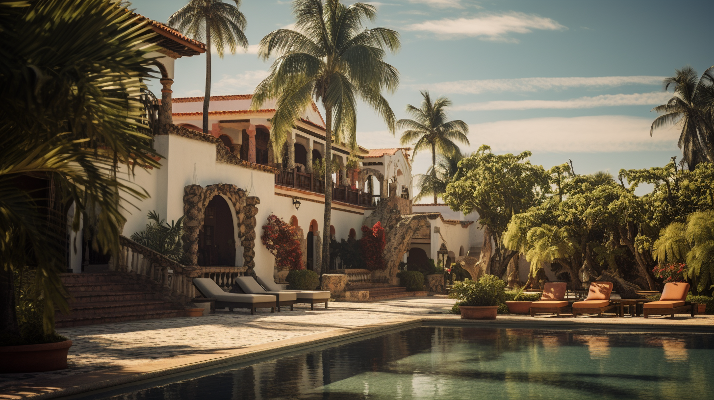 Elegant luxury hotel in Rivera Nayarit