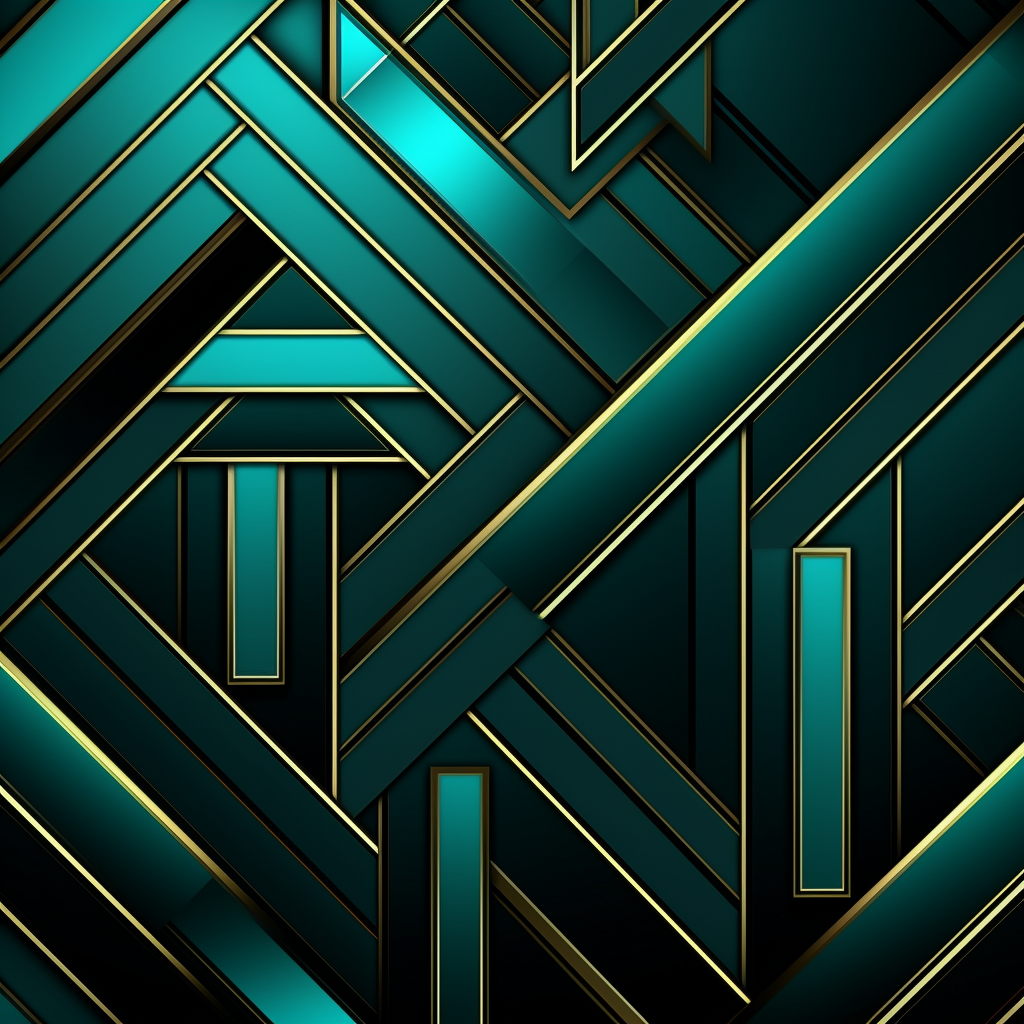 Luxury turquoise pattern background