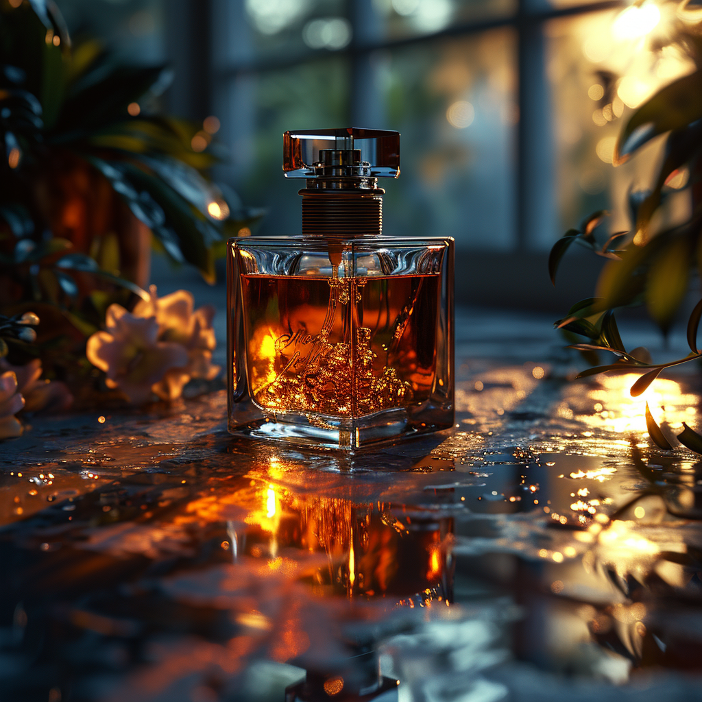 Luxury Perfume Card Design Showcase