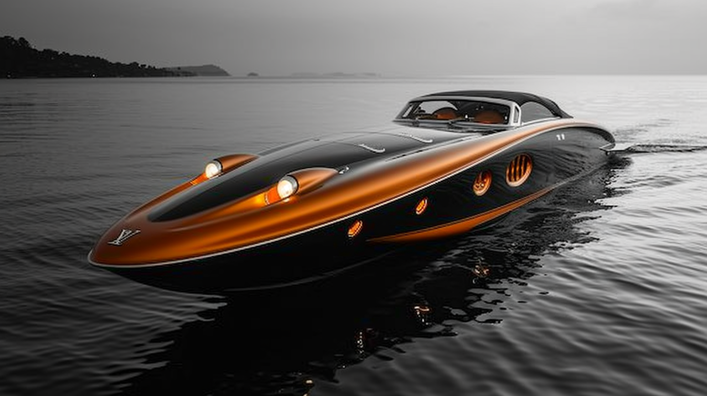 Luxury Speed Boat by Louis Vuitton