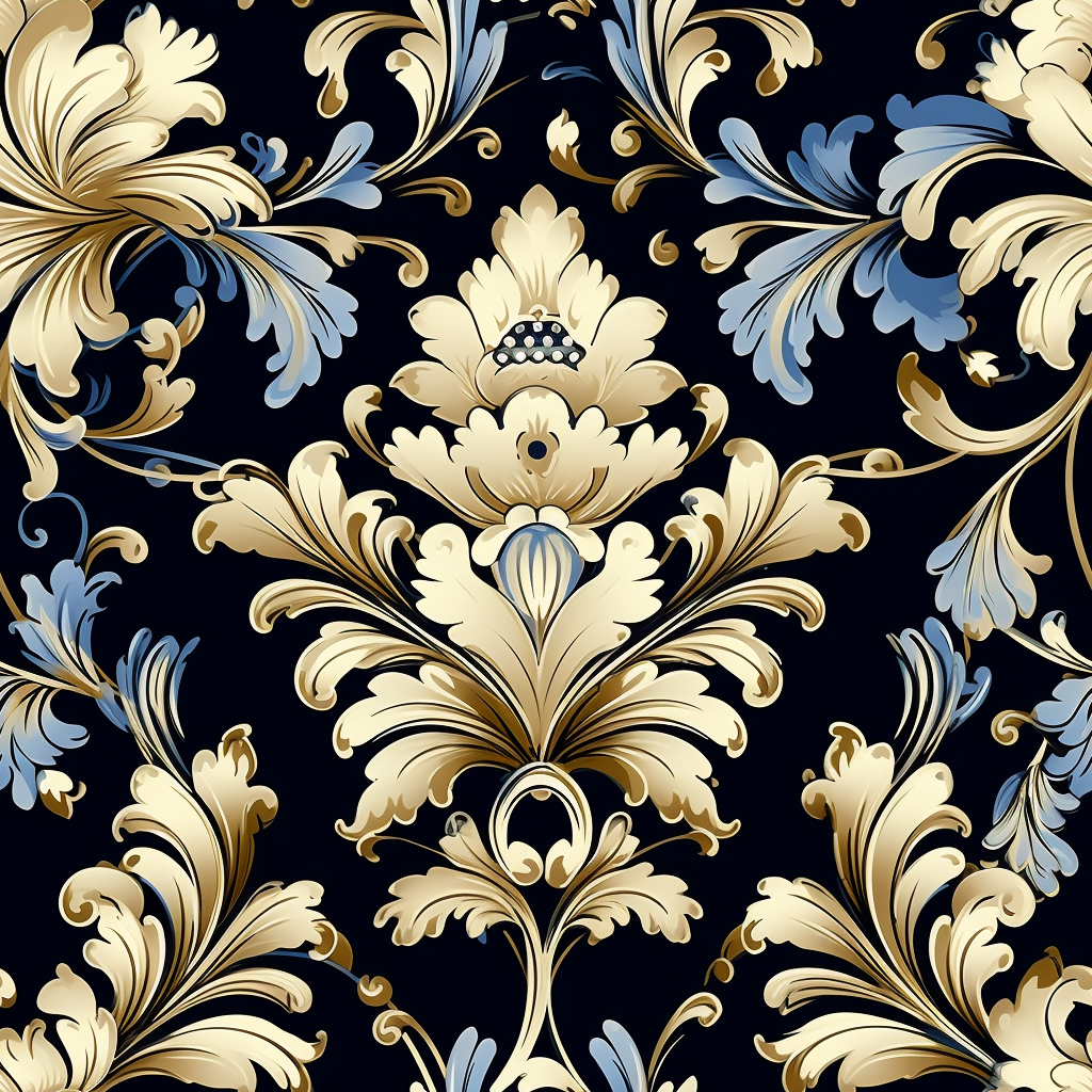 Elegant Victorian Tile Pattern