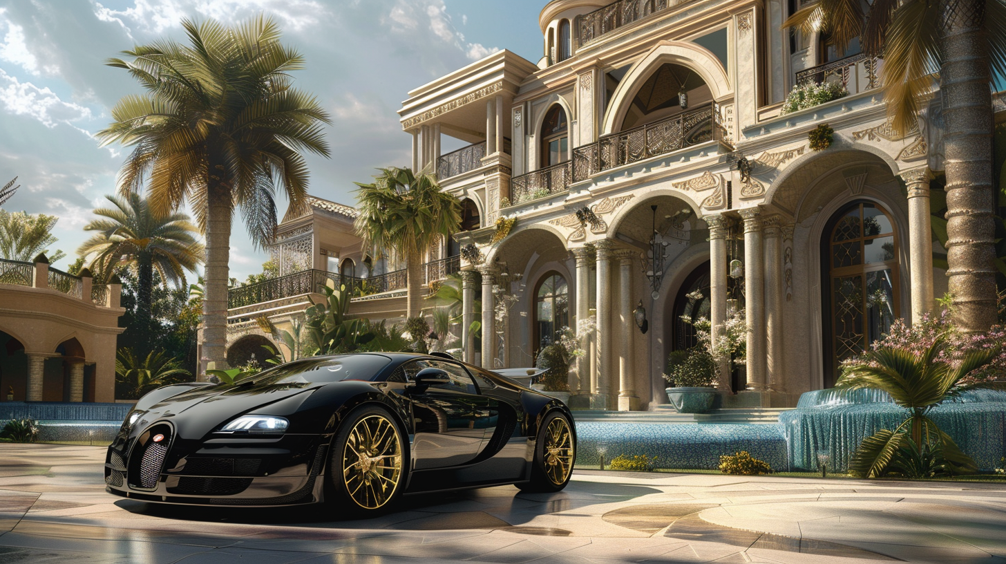 Villa Bugatti Car Luxury