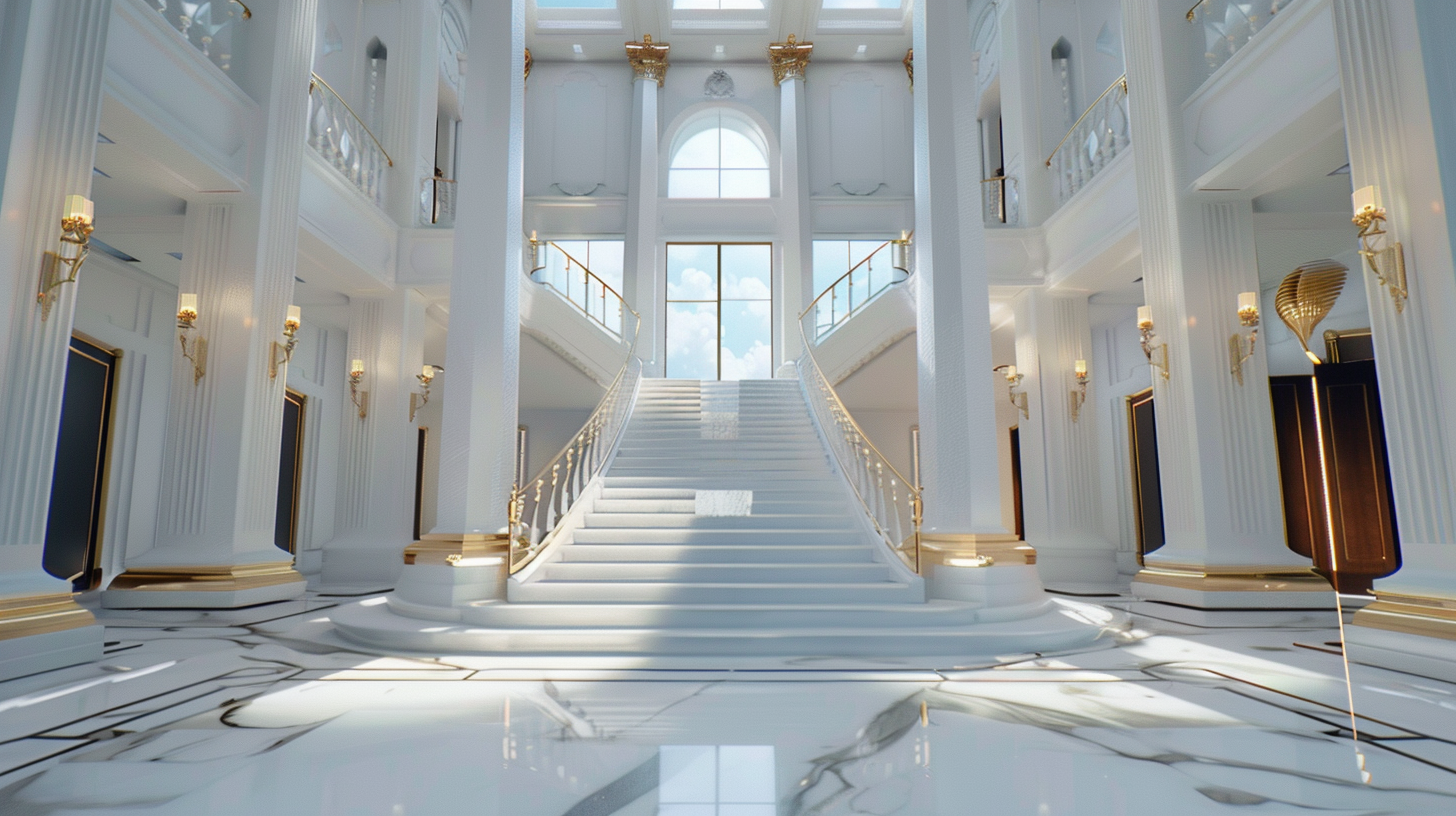 Real Madrid luxury entrance hall