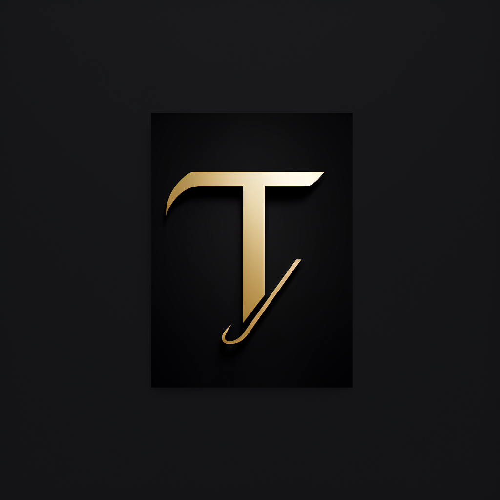 Luxury brand logo with camera shutter icon