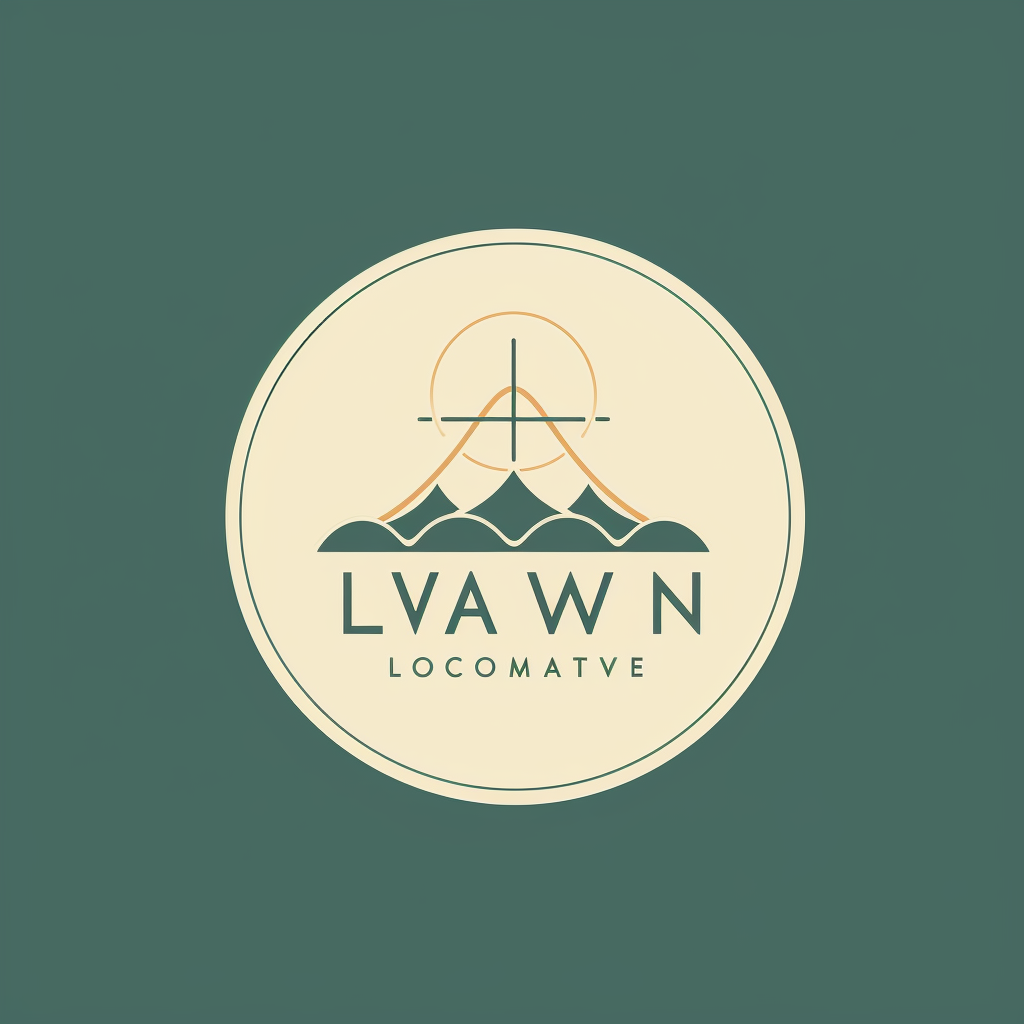 Minimalist LWM logo design
