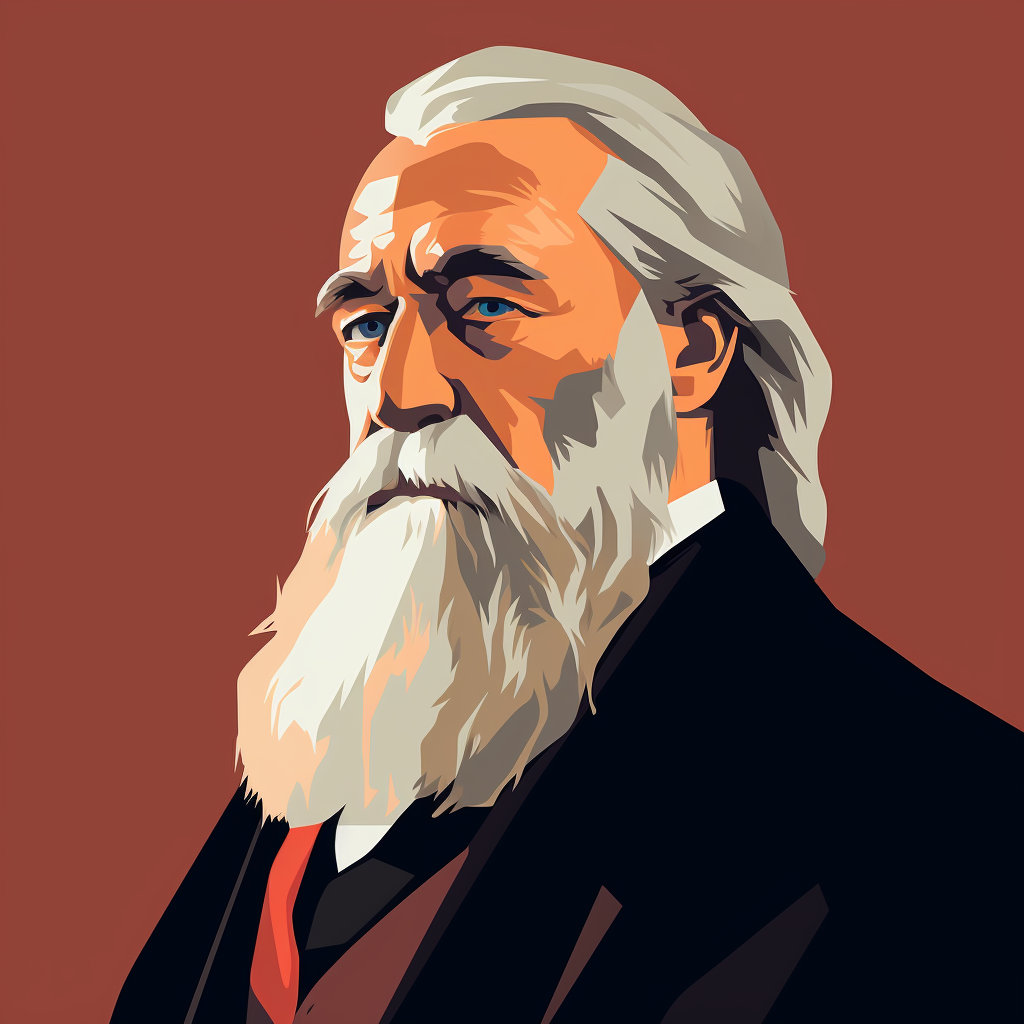 Lysander Spooner with well-groomed beard