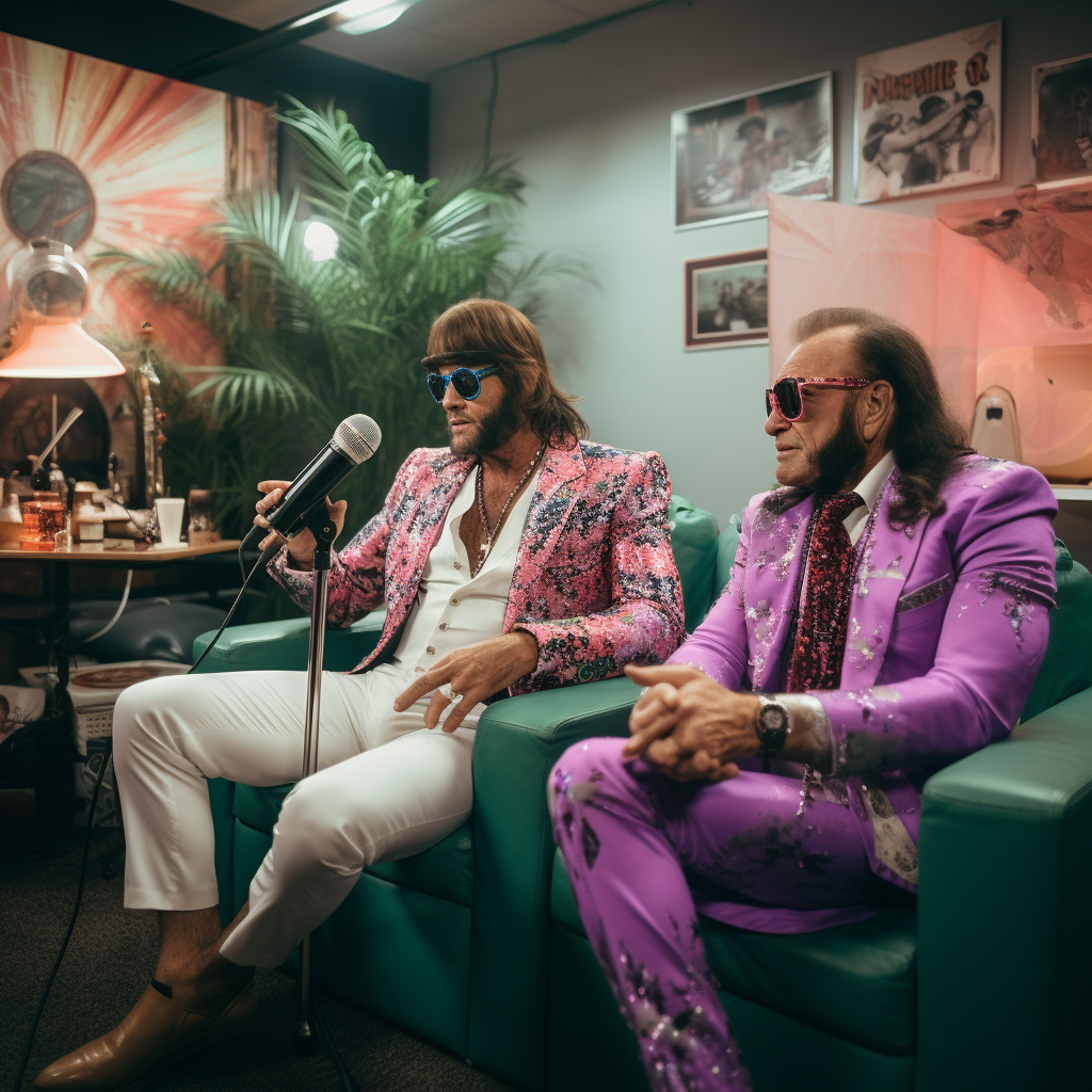 Macho Man Randy Savage and Rod Sterling podcast conversation