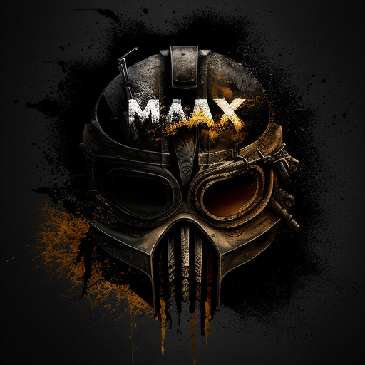 Mad Max Fury Road Helmet Grunge Logo