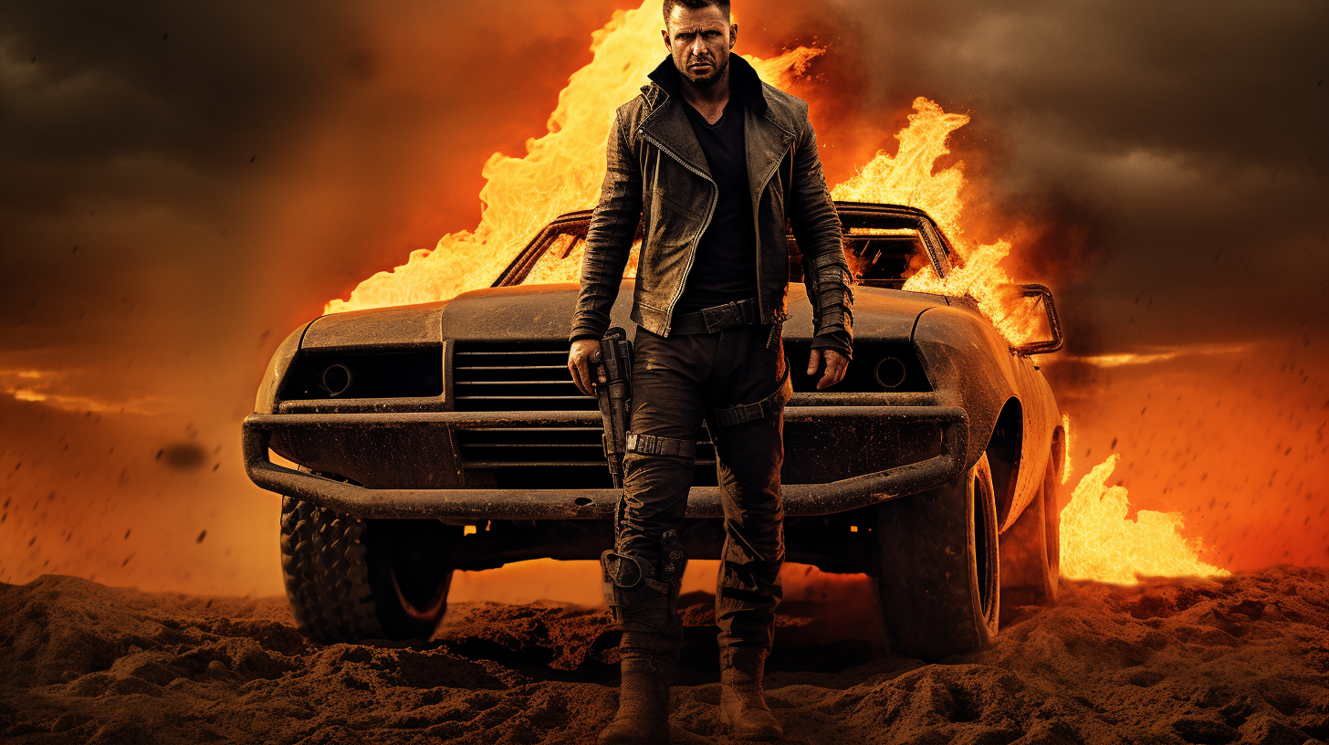 Mad Max movie poster design