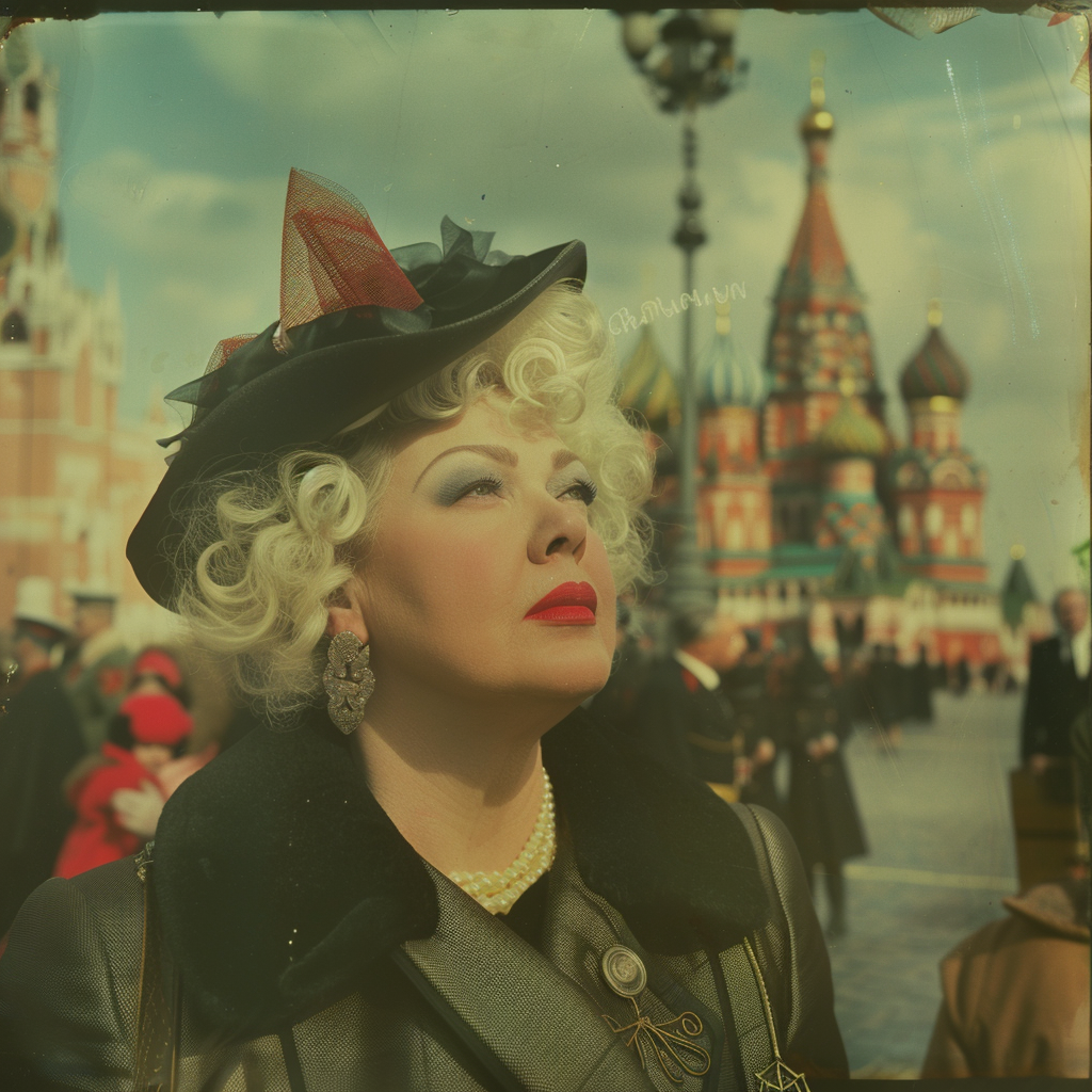 Mae West Kremlin Parade Photo