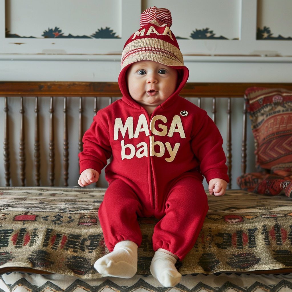 MAGA Baby Onesie Donald Trump