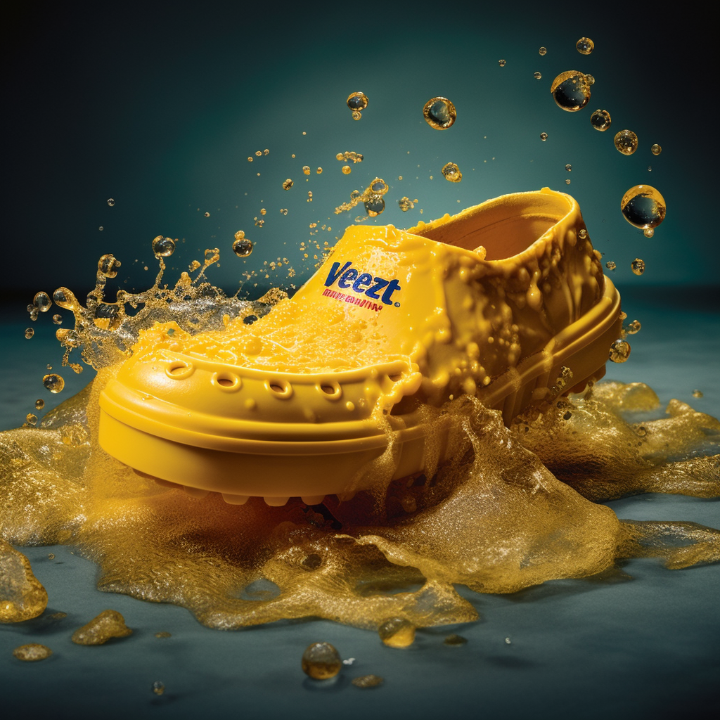 Fashion Brand Velveeta Yellow Crocs