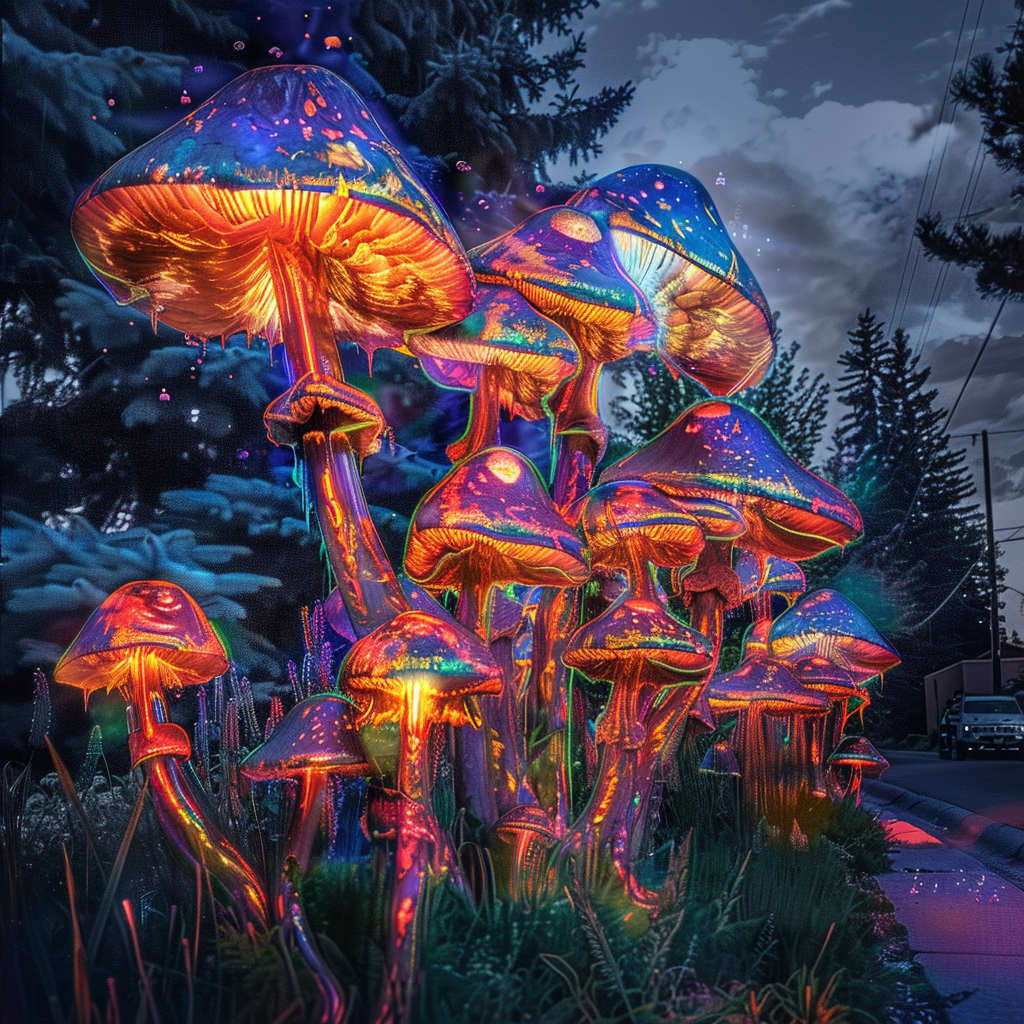 Hyperrealistic Psilocybin Magic Mushrooms in Calgary