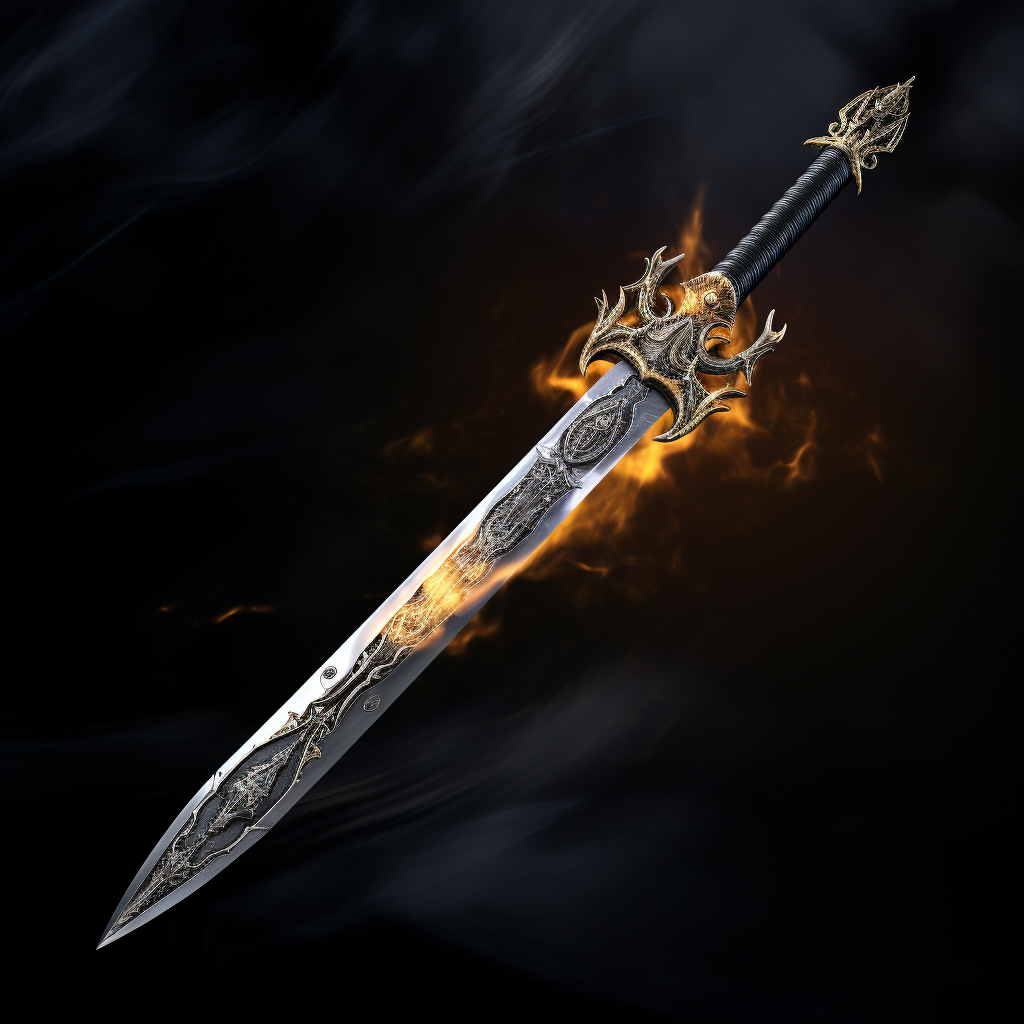 Greatsword with Magical Fire Enchantment