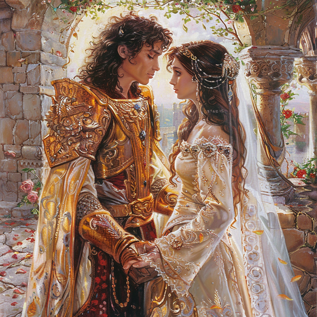 Magical Wedding in Castle Art