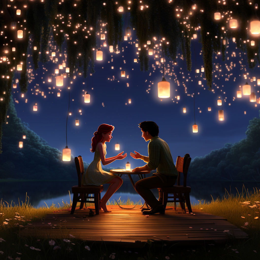 Heartwarming Disney Pixar proposal moment