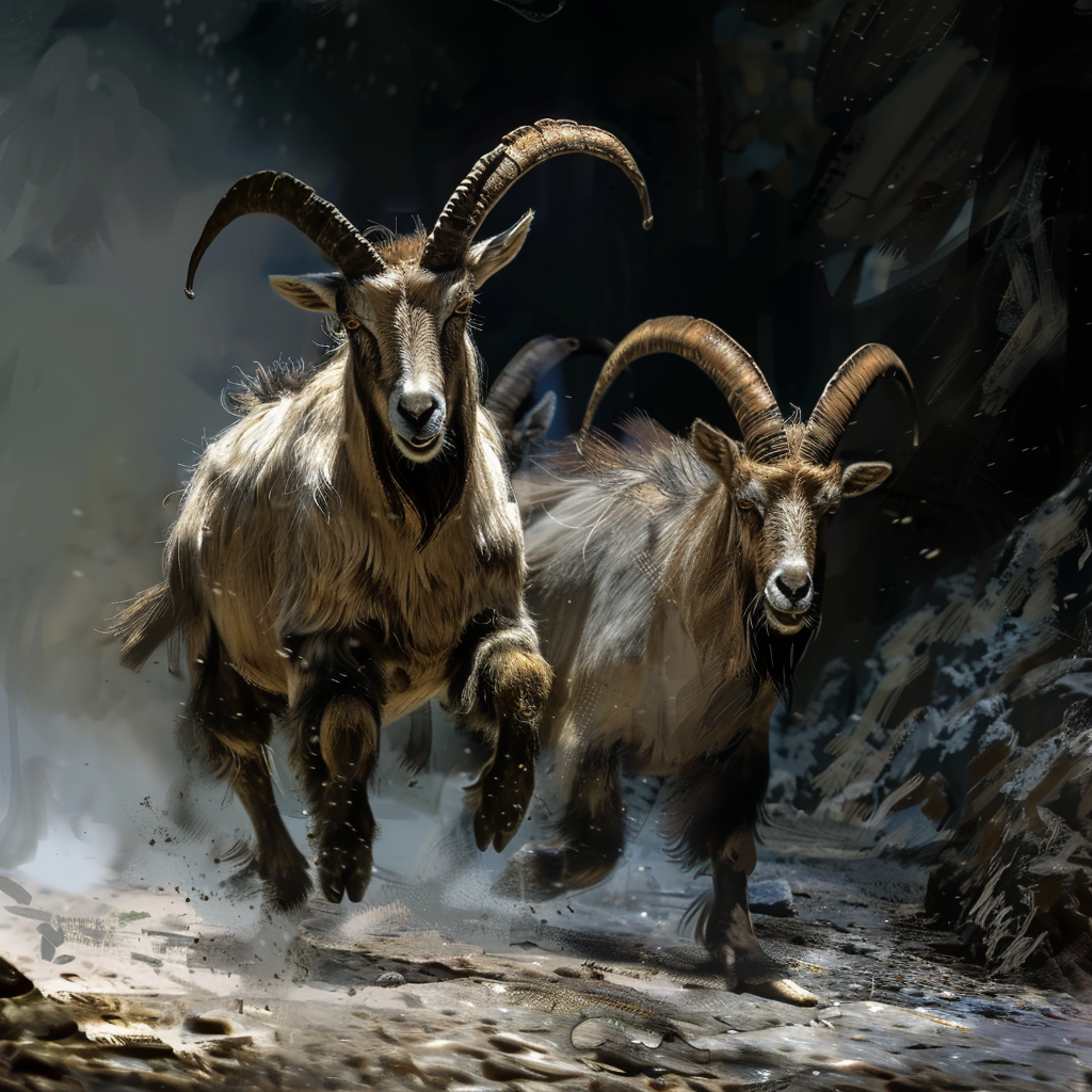 Goats Thor Running Frontside Image