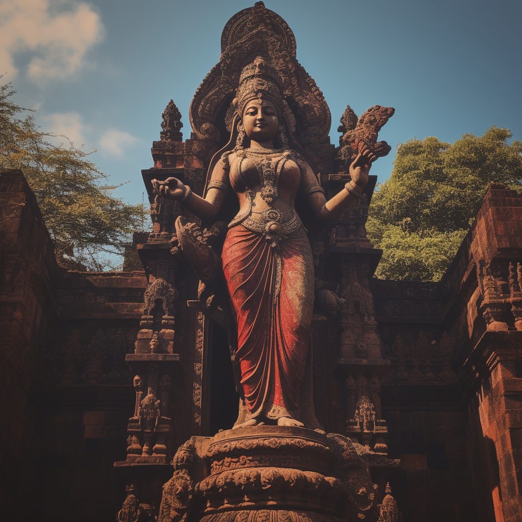 Mahalaxmi Goddess Kolhapur Statue